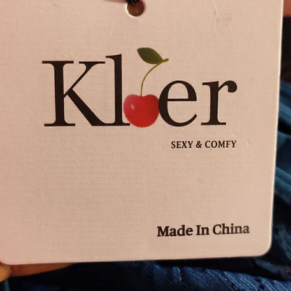 Klier forest green floral lace teddy, nwt (imported from China) - Picture 9 of 10